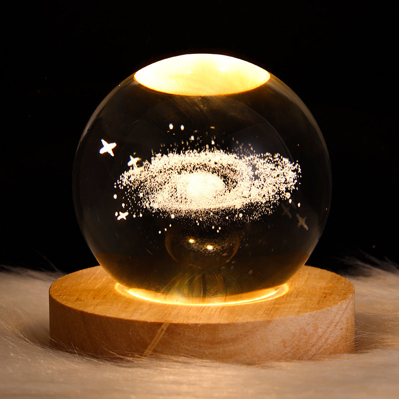 3D Crystal Ball Night Light – Give Your Baby the Universe!