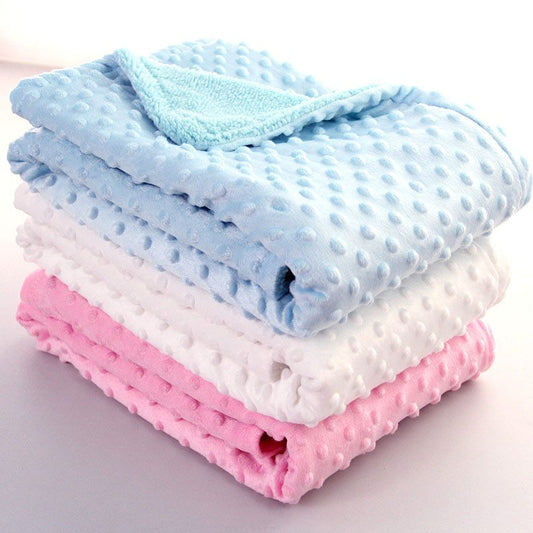 👶  Cozy Baby Blanket – Soft Swaddle Wrap for Newborns