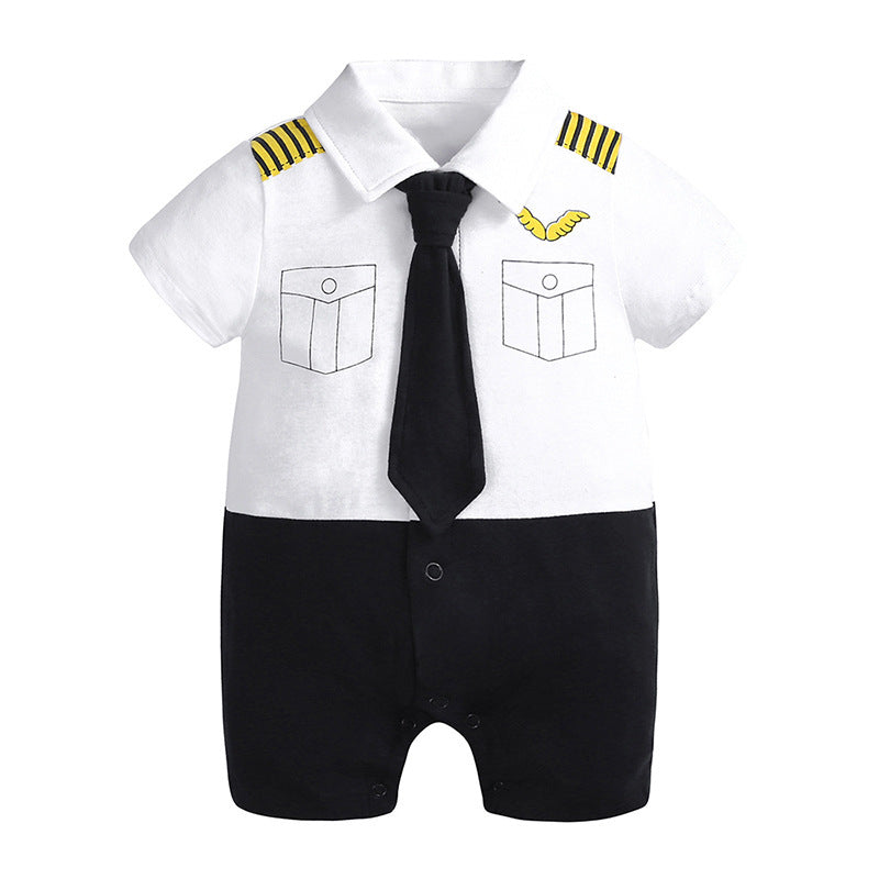 Baby Gentleman Romper – Adorable Suit-Inspired Romper