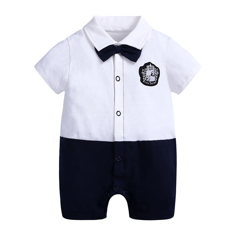 Baby Gentleman Romper – Adorable Suit-Inspired Romper