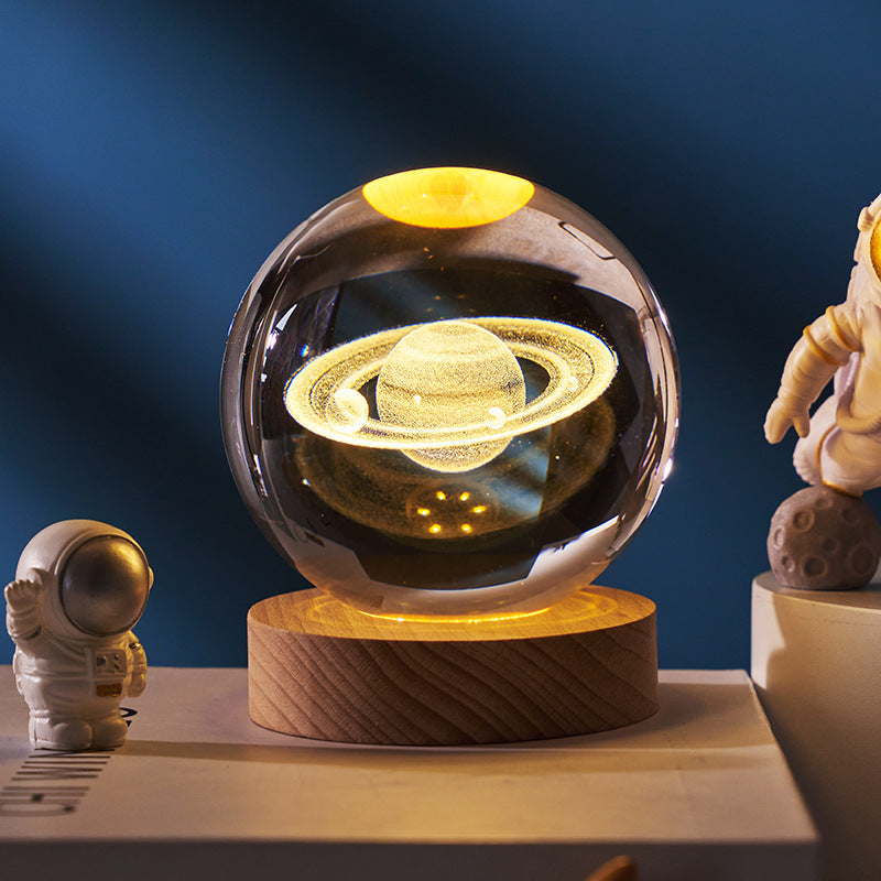 3D Crystal Ball Night Light – Give Your Baby the Universe!