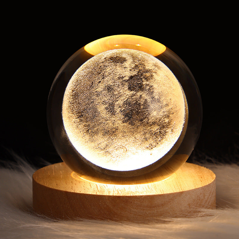 3D Crystal Ball Night Light – Give Your Baby the Universe!