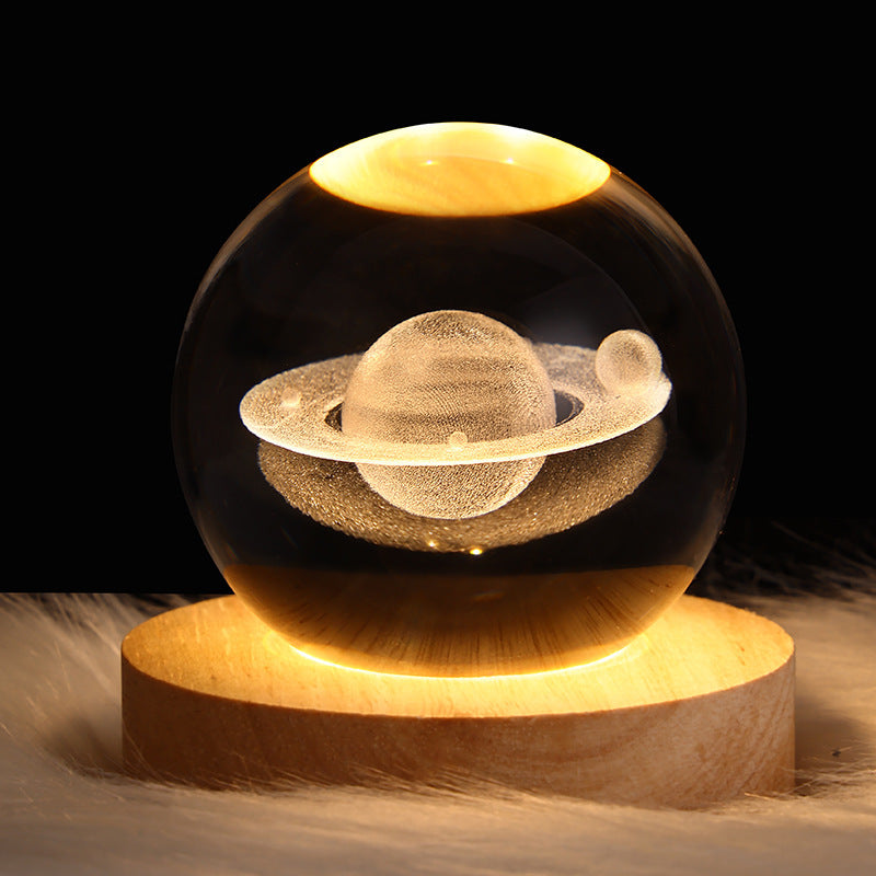 3D Crystal Ball Night Light – Give Your Baby the Universe!